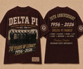 Delta Pi 70th Anniversary Graphic Tee